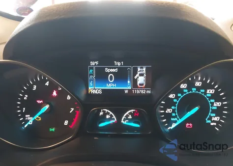 2016 Ford Escape Se из США, поврежденный, VIN 1FMCU9GX1GUC25339